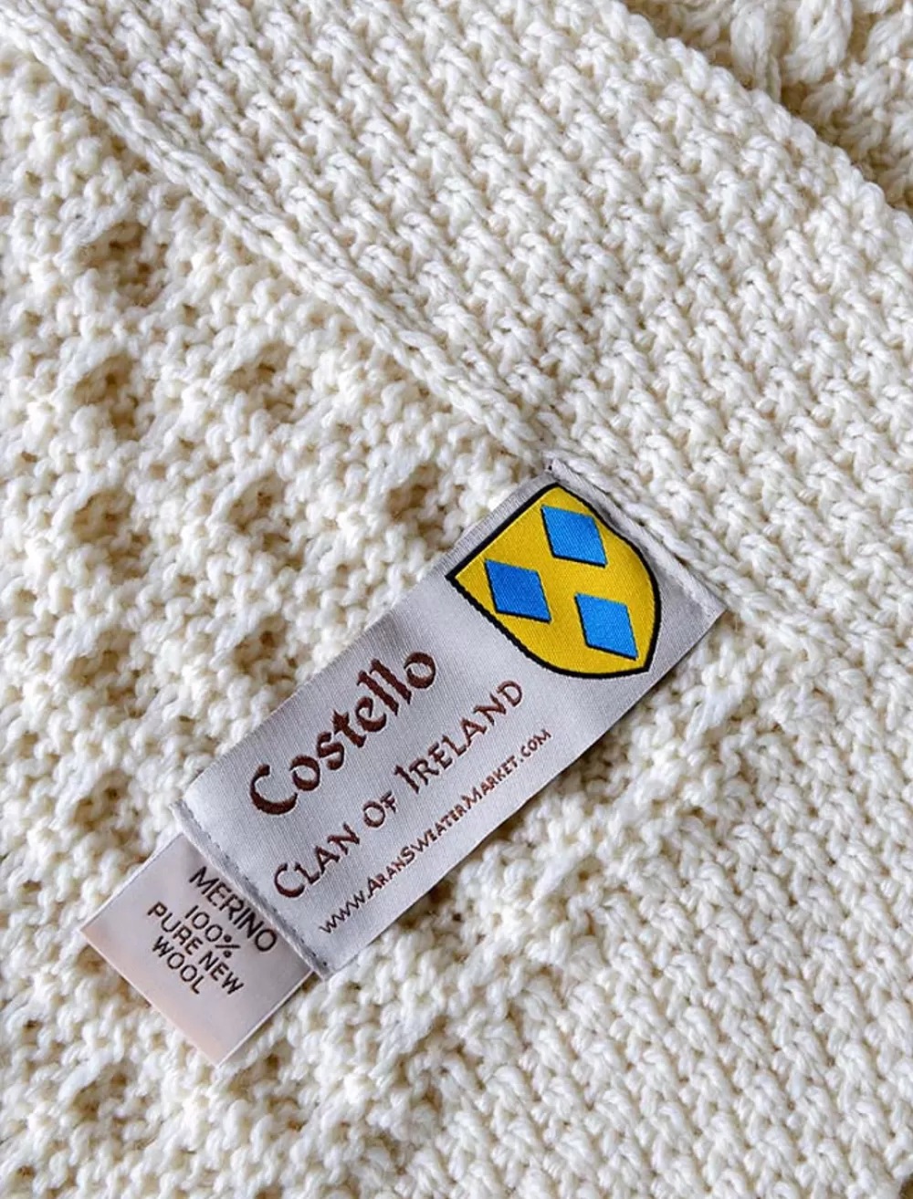 Discount Costello Clan Throw, Wool Throw, Irish Throw, Throw Over, Sofa Throw Clan Throws