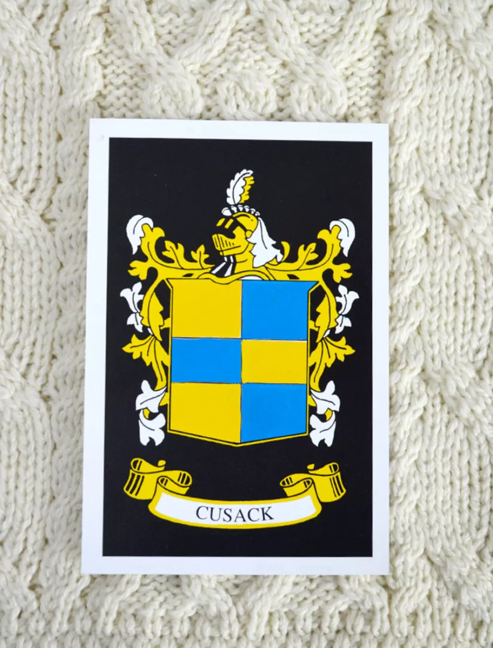 New Cusack Clan Throw, Wool Throw, Irish Throw, Throw Over, Sofa Throw Clan Throws