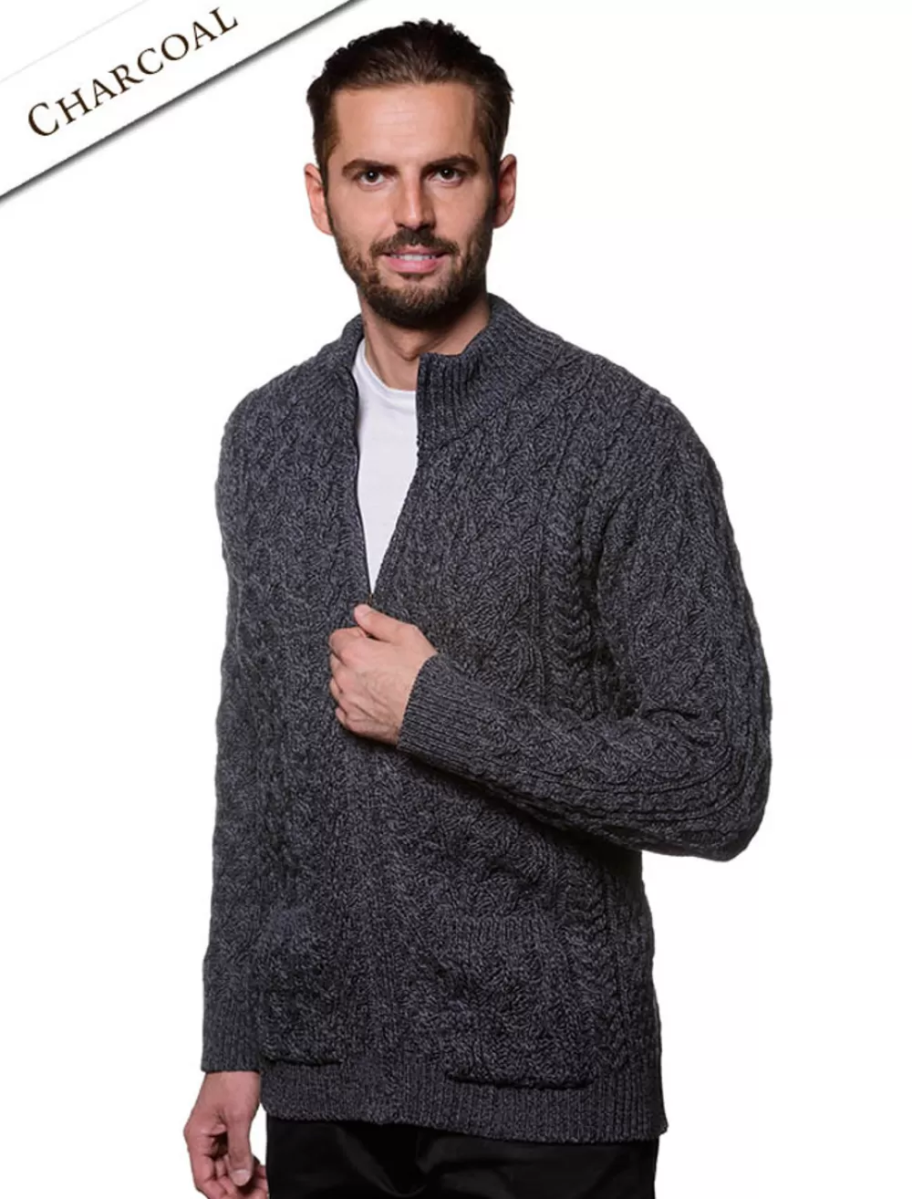diamond_and_cable_knit_zip_cardigan_with_pockets__glenaran_5-1.webp New Diamond and Cable Knit Zip Cardigan with Pockets | Cardigans, Jackets & Coats