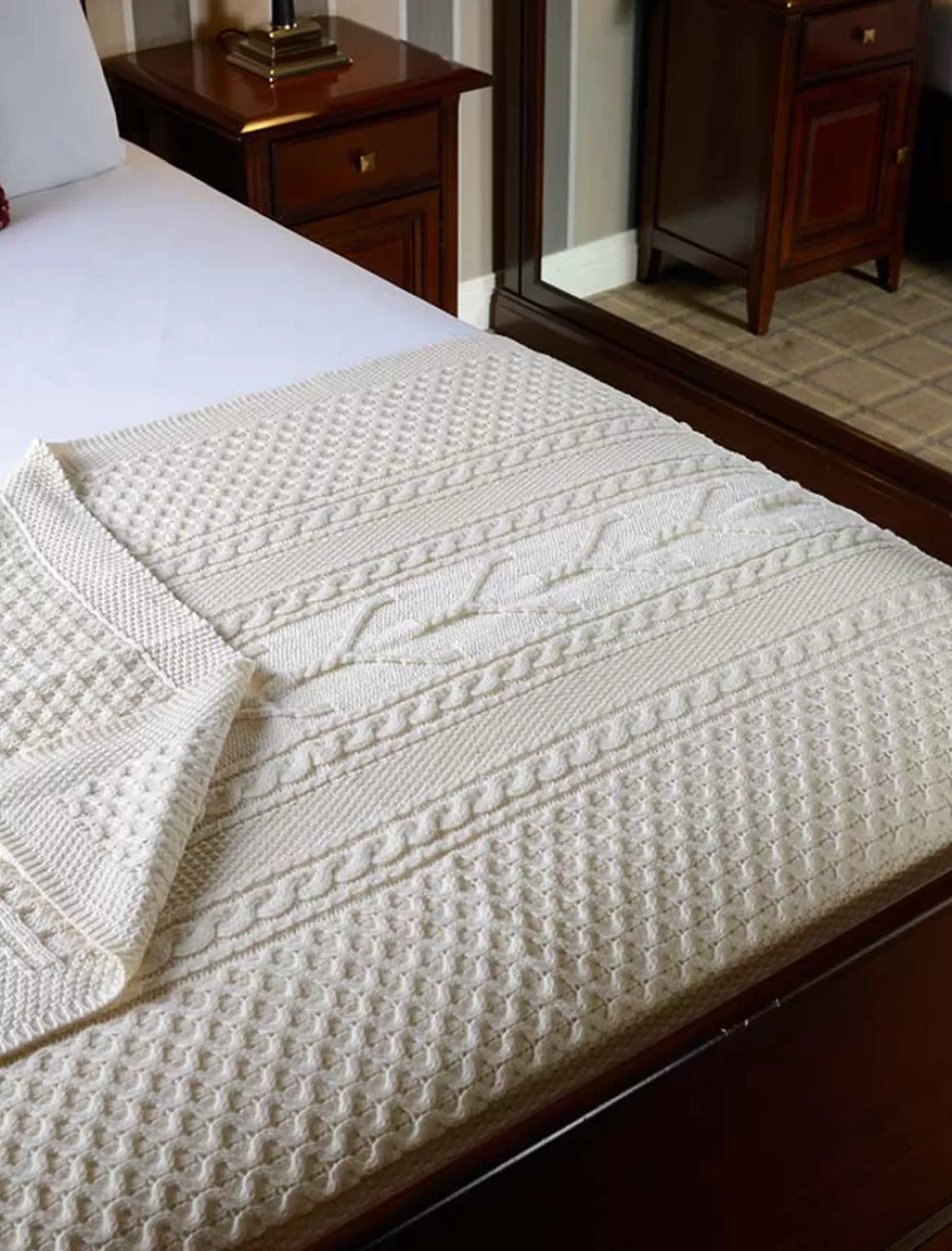 Clearance Doherty Clan Throw, Wool Throw, Irish Throw, Throw Over, Sofa Throw Clan Throws