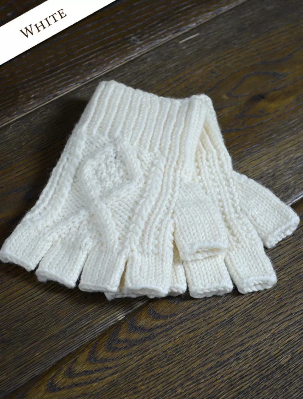 fingerless_gloves_cable_knit_glove__glenaran_5-1.webp Outlet Fingerless Gloves, Cable knit Glove | Women Gloves & Mittens | Gloves & Mittens