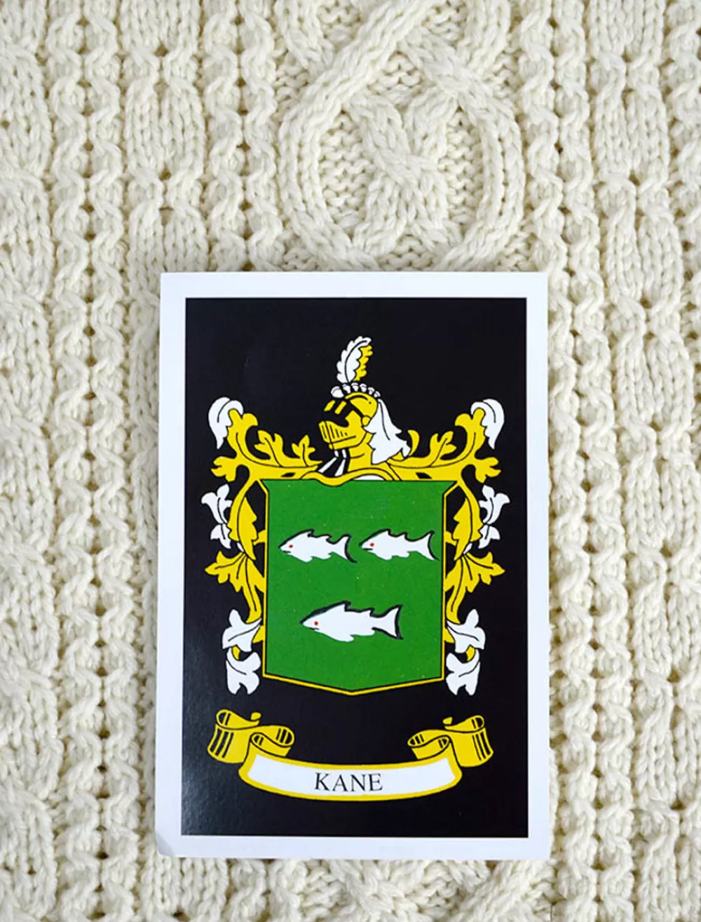New Kane Clan Throw, Wool Throw, Irish Throw, Throw Over, Sofa Throw Clan Throws
