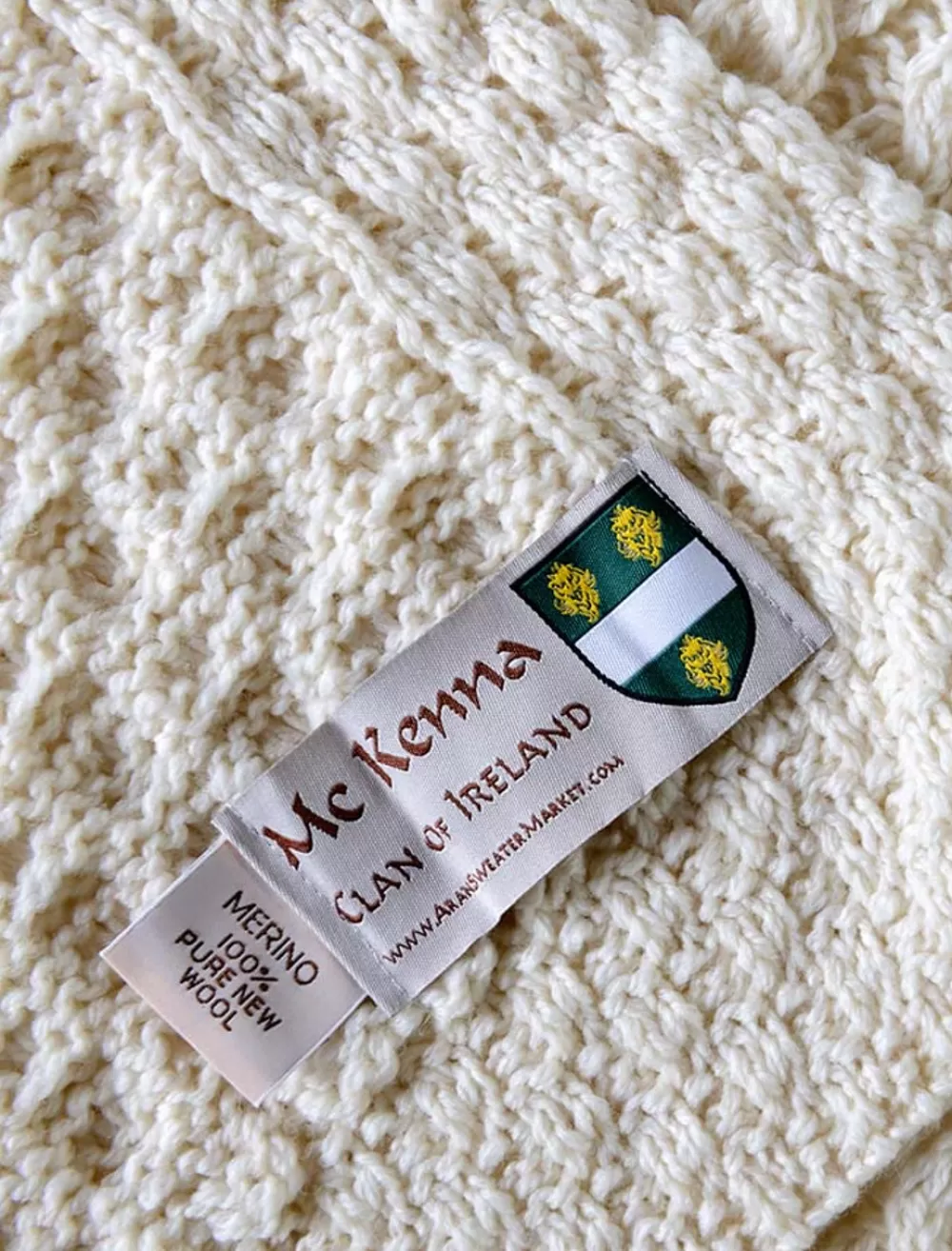 Cheap Mc Kenna Clan Throw, Wool Throw, Irish Throw, Throw Over, Sofa Throw, Sullivan Clan Throws