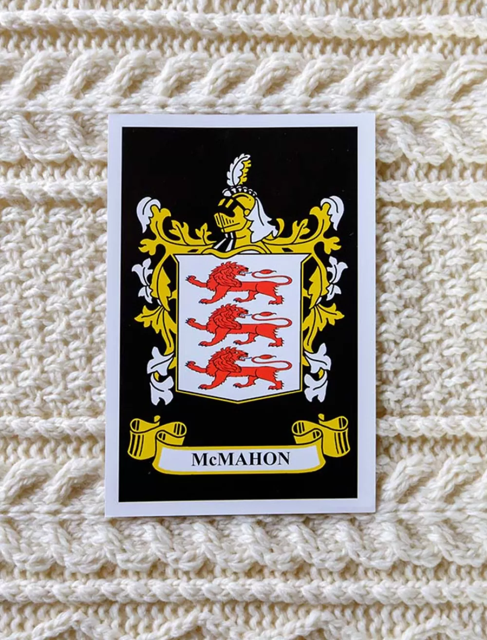 Best Sale Mc Mahon Clan Throw, Wool Throw, Irish Throw, Throw Over, Sofa Throw, Sullivan Clan Throws