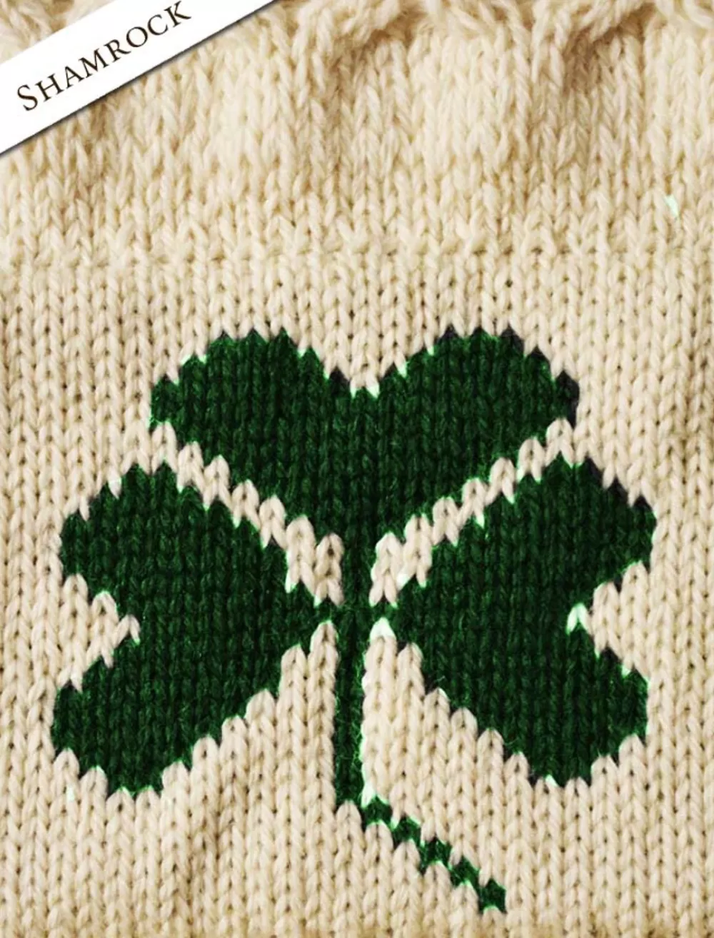 merino_shamrock_baby_throw_9-1.webp Cheap Merino Shamrock Baby Throw Kids Baby Blankets & Throws | Knitted Wool Throws