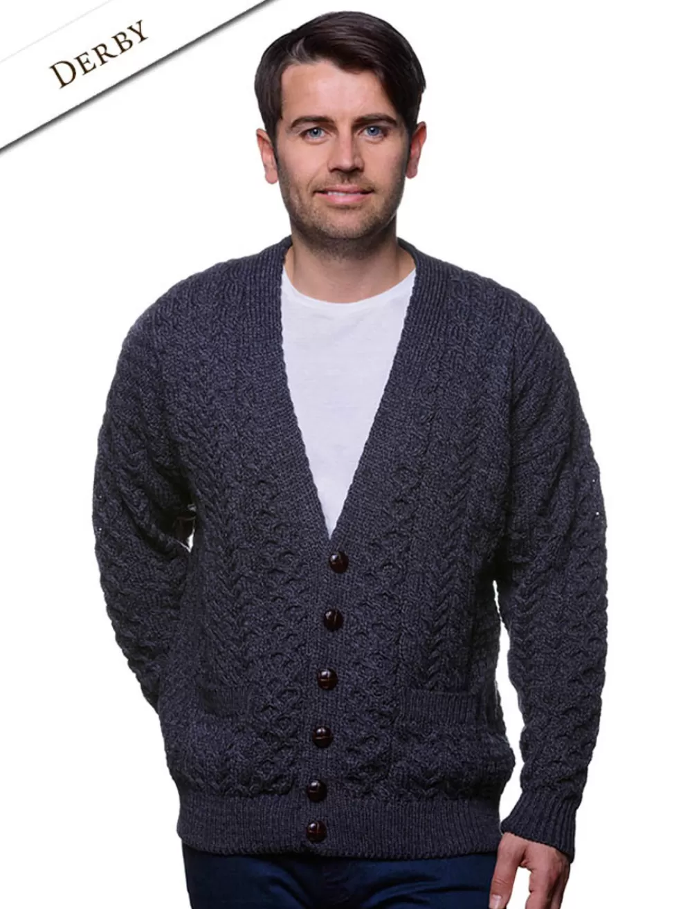 merino_wool_aran_vneck_cardigan__glenaran_4-1.webp Flash Sale Merino Wool Aran V-Neck Cardigan | Cardigans, Jackets & Coats