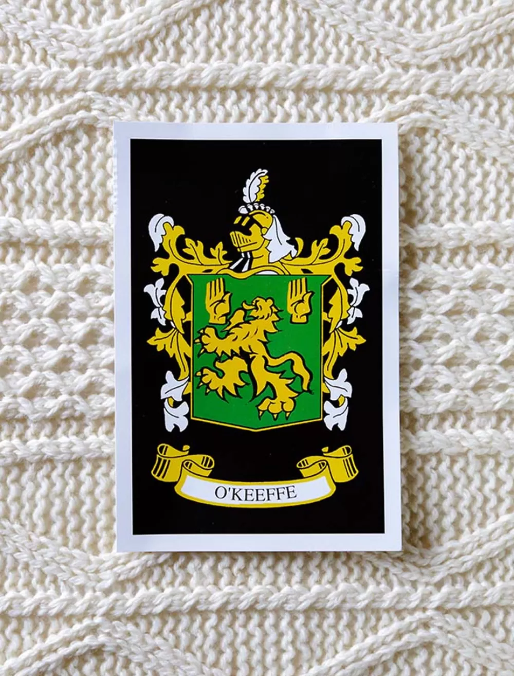New O'Keeffe Clan Throw, Wool Throw, Irish Throw, Throw Over, Sofa Throw, Sullivan Clan Throws