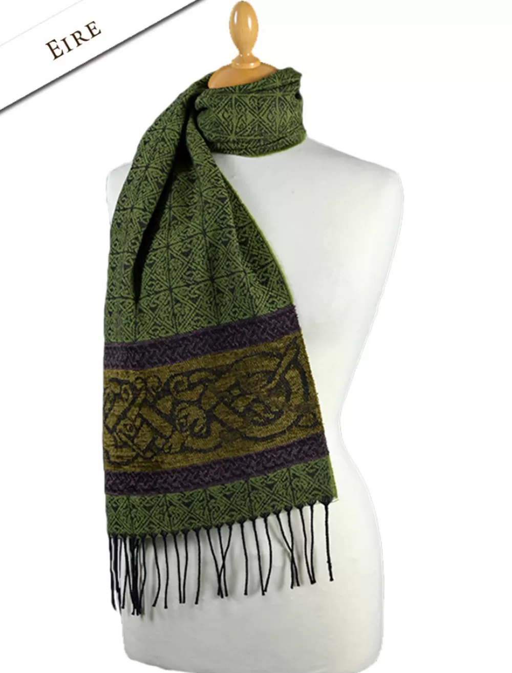 pattern_scarf_glenaran_scarves_from_ireland__glenaran_2-3.webp Cheap Pattern Scarf, Scarves from Ireland | Women Celtic Design Scarves