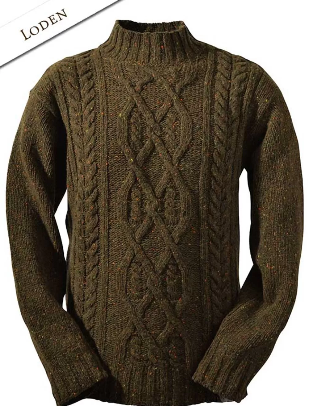 Discount Wool Cashmere Mock Turtleneck Sweater | Irish Market Sweaters