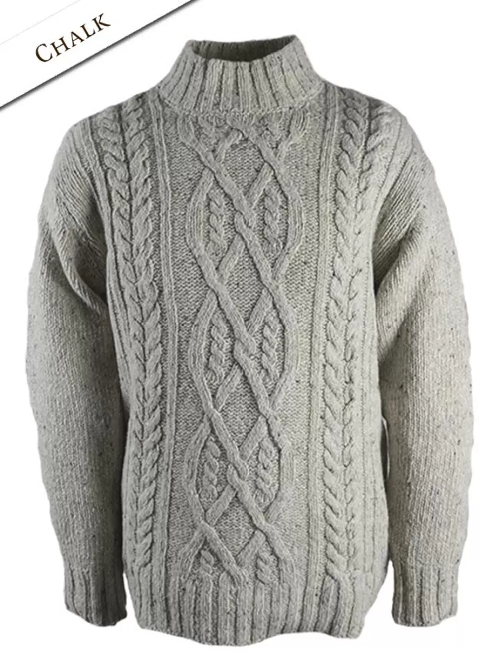 Discount Wool Cashmere Mock Turtleneck Sweater | Irish Market Sweaters